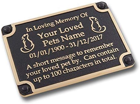 cat memorial plaques