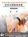 Smart Watch for Android Phones and iphone Compatible, Smartwatches for Women Men, Fitness Tracker Watch with Heart Rate and Sleep Monitor, Calorie Counter, IP68 Waterproof, Color Touch Screen (Red)