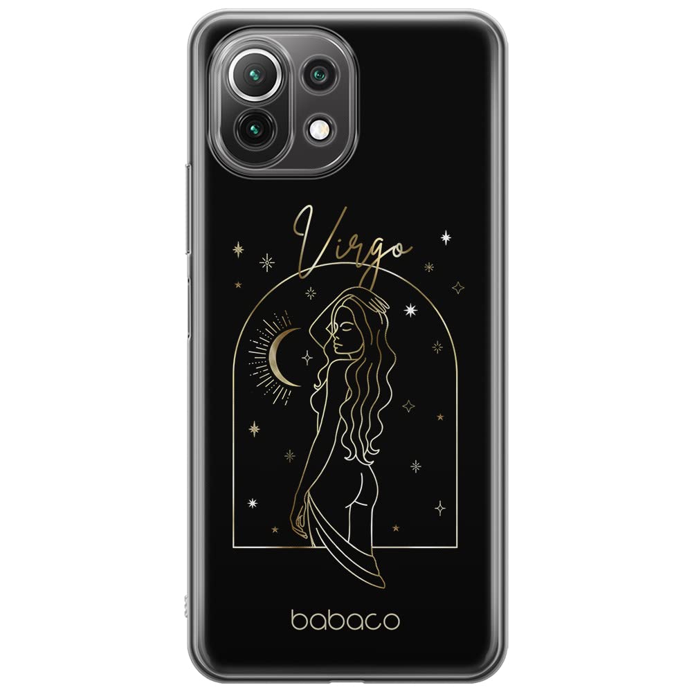 Babaco ERT GROUP mobile phone case for Xiaomi 11 Lite 4G/5G original and officially Licensed pattern Zodiac Woman 006, case made of TPU
