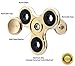Metal Fidget Spinner by LUCRO - High-Speed Tri-spinner Fidget Toy for ADD, ADHD, Anxiety, and Autism Kids & Adults - Stress Reducer with Ceramic Bearings