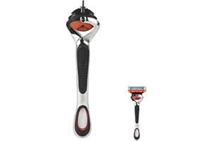 OENUASG Replace Handle Compatible with Gillette Fusion5 Razors for Men, Comfort Glide Razor Handle Non-slip Ergonomic Handles, Only the handle(1 Pack Black)