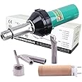 LESITE 110V 1600W CE Approved Hot Air Plastic Welding Gun Kit for PP/PE/PVC Welding (Kit D)