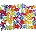 3 Pcs Flower Garland Multi Colored Hawaiian Luau Tropical Flower Lei Garland Party Decorations. Set Of 3 10' Hibiscus Flower Garlands a total of 30 Feet - 9 Meters. Hawaiian Luau Tropical Party Suppl