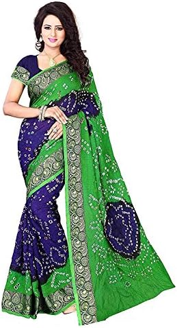 FabDiamond Women's Cotton Saree with Blouse Piece
