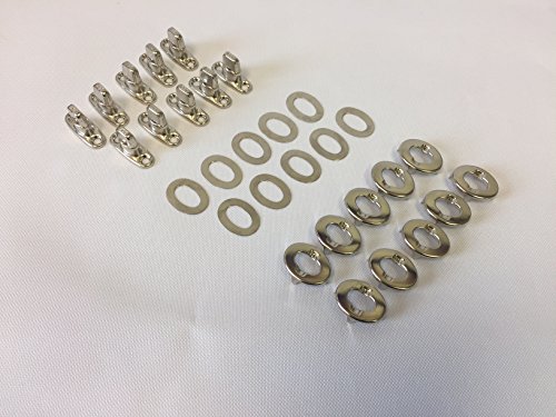 Turn Button, Common Sense Fastener, Double Height Stud & Eyelet - Foto 8