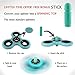 Best Fidget Spinner Set, Including Glow in the Dark Fidget Spinner, Red High Speed Tri Spinner, Black Fidget Cube and the New Fidget Stick Toy. 2 Free Surprising Bonuses Inside!
