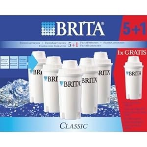 BRITA Classic filterpatronen – verpakking van 5+1