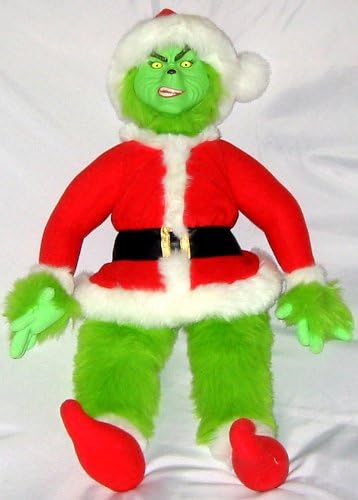 grinch talking plush