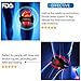 2 Pack Patella Knee Strap Brace Support Knee Pain Relief for Hiking, Soccer, Basketball, Running, Jumpers Knee, Tennis, Tendonitis, Volleyball & Squats [2018 Upgrade]