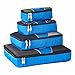 Travel Packing Cubes - Smart System Luggage Organizer - Best Bag Accesories Set - Premium Quality Waterproof