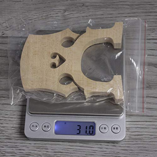 Baynne 1PC Exquisite Wood Cello Bridge 4/4 Full Size French Style for Cello Strings Musical Parts/Accessory
