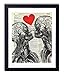 Human Anatomy Love, Vintage Dictionary Art Print, Modern Antique Wall Art For Home Decor, Medical Doctors office Art Print Poster, Wall Decor 8x10 Inches, Ready to Frame
