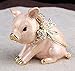 znewlook Pig Handcrafted Jeweled Pewter Trinket Box New Lovely Pig Jewelry Box