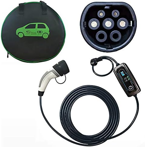 ホーム電気自動車タイプ2充電ケーブルステーション ポータブルevチャージャーケーブル 16 Amp 3 6kw