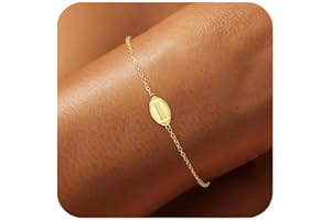 Ascona Dainty Gold Softball/Football/Basketball/Volleyball/Soccer Bracelets for Women Trendy,14K Gold Plated Charm Bracelet With Heart Cute Sport Accessories Jewelry for Friend Team Adjustable Birthday Christmas Gift