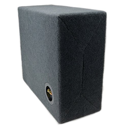 0.50 ft^3 Sealed ShallowMount MDF Sub Woofer Enclosure for Single JL