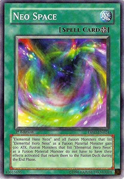 Amazon Com Yu Gi Oh Neo Space Dp03 En024 Duelist Pack 3 Jaden Yuki 2 1st Edition Common Toys Games