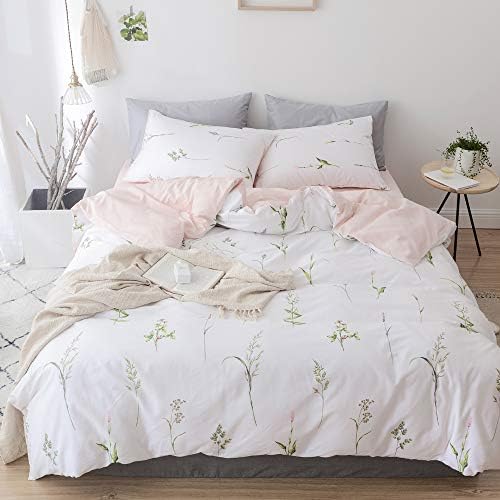 Dark Green Duvet Cover Twin Jersey Knit Cotton Bedding Set Twin Farmhouse Soft Luxury Hotel Lightweight Aesthetic Breathable Solid Color Duvet Cover with Ties, No Duvet