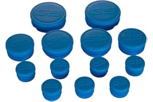 Frame Plug Kit Crash Bar End Caps Decorative Cover Set for R1200GS LC 2013-2016 (Light Blue)