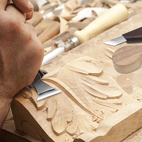 VIBRATITE Wood Carving Tools Set Wood Carving Kit with Detail Wood