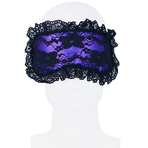 Plush Purple Mask – Comfortable & Sexy