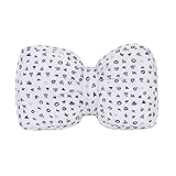 NoJo NoJo - XOXO - Bow Shaped Decorative Pillow, Black, White, Gold