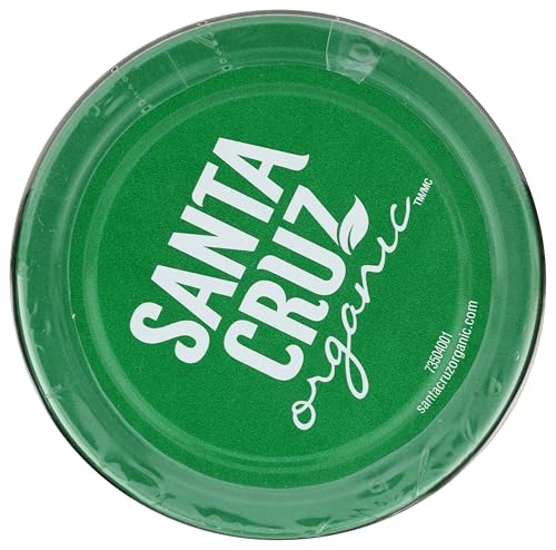 SANTA CRUZ ORGANICS CRUNCHY DARK ROASTED PEANUT BUTTER, 16 OUNCE