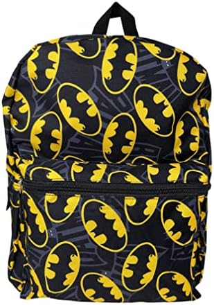 Harry Potter Mini Backpack 10.5 Inch - Official Licensed Allover Print, Black/White