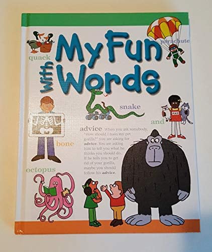 My Fun With Words Dictionary Book 1 and Book 2 Set A-K and L-Z (1