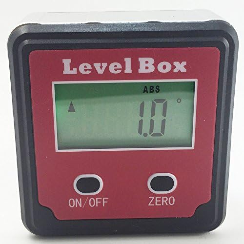 Electronic Digital Protractor Inclinometer Angle Meter Instrument Level Meter vehicle car Inclinometer box Construction tools