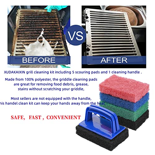 Griddle Cleaning Kit, Grill Scrubber for Blackstone ,Cleaning Scouring
