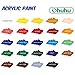 Ohuhu Acrylic Painting Set, 44pcs Artist Set with Wood Table-Top Easel Box, Art Painting Brushes, Acrylic Paint Tubes, and Acrylic Painting Pads for Artist Student Beginner Art Supplies Gift