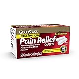 GoodSense Extra Strength Pain Relief, 500 mg Acetaminophen Caplets, 50 Count