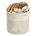 Storage Basket Extra Large Cotton Rope Woven 17?x15? Home Organizer Baskets Hand Woven Decorative Basket to Be Used As Laundry Hamper, Baby Toys Bin, Craft Storage Bin, Toddler Clothes Basket Bag