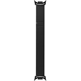 Google Fitbit Edge Magnet Band - Obsidian, Matte Black Lugs - Large | Only compatible with Google Fitbit Edge, modern design, magnetic clasp, silicone band