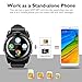 Smart Watch, Bluetooth Smartwatch Touch Screen Wrist Watch with Camera/SIM Card Slot,Waterproof Smart Watch Android Phone Watch for iOS Android Phones Samsung Huawei