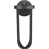 Z-Lite 5005M-BK-LED Leland Outdoor Wall Sconce, 1-Light 12 Watts, Sand Black