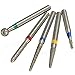 Pwhite 50pcs Diamond Burs FG Diamond Burs by besy tools