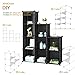 Tespo 9-Cube Modular DIY Storage Cube Organizer 4 Tier Shelving Bookcase Cabinet