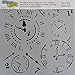 Crafter's Workshop Stencil 2 Pack, Reusable Stenciling Templates for Art Journaling, Mixed Media, and Scrapbooking - TCW262 Gears & TCW201 Time Travel