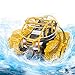Remote Control Car with Lights- LEEUOR Waterproof Amphibious RC Stunt Car, 360 Degree Spins 2.4GHz 6V Land Water 2 in 1 RC Toy Vehicle Trucks 20 Km/h High Speed 30+min Play for Adults and Kids