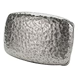 Hammered Distressed Belt Buckle | Silver