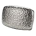 Hammered Distressed Belt Buckle | Silver