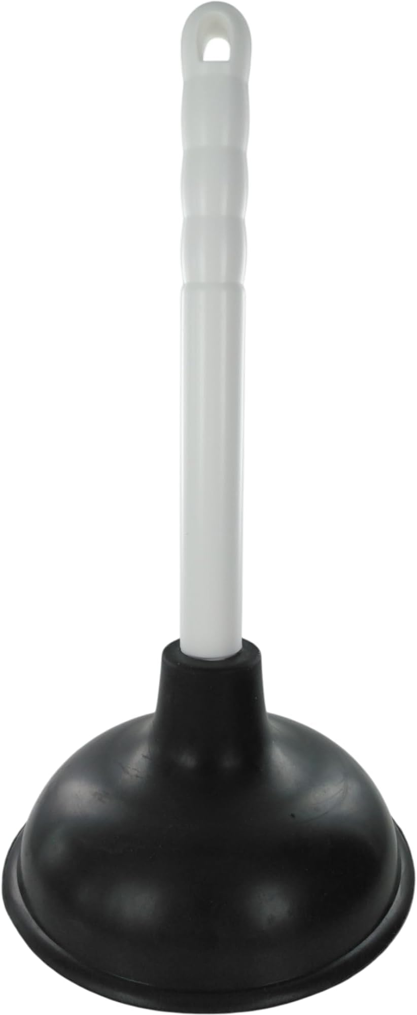 Merriway Sink Plunger 150mm Cup with 225mm Handle White Black 6 in