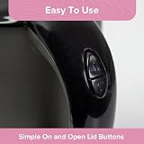 Quest Black Compact Travel Kettle 0.5L Dual Voltage 600W 2 Cups view 6