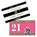 Big Dot of Happiness Finally 21 Girl - 21st Birthday - Birthday Party Game Scratch Off Dare Cards - 22 Count