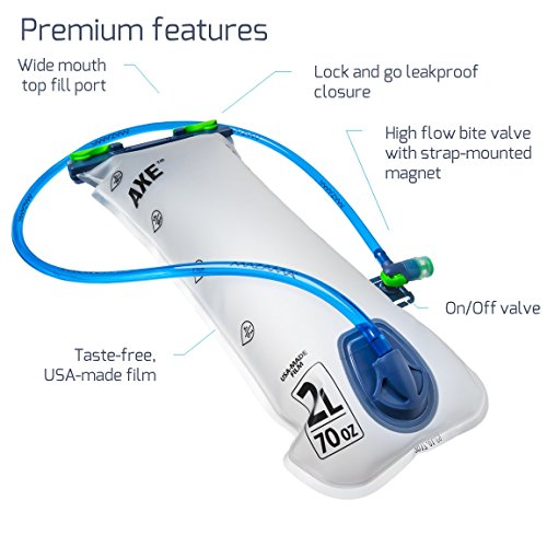 Water Bladder Universal for Hydration Pack Taste Free 2L and 3L