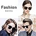 Ziwanule Polarized Sunglasses for Women/Men Vintage Womens Sunglasses Driving Sun Glasses Brown Lens/Tortoise Frame