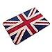 Sekishun-cho Microfiber Non-Slip Water-Absorbing British Flag Doormats Entrance Welcome Mat Floor Bathroom Kithcen Indoor Home Decorative Carpet ((15.75×23.62) inch)