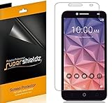 [6-Pack] SUPERSHIELDZ- Anti-Bubble High Definition Clear Screen Protector For Alcatel OneTouch Fierce XL -Lifetime Replacements Warranty - Retail Packaging
